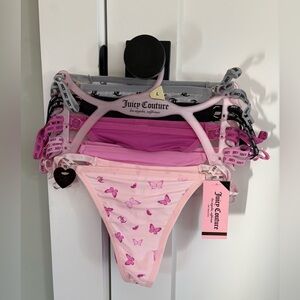 NEW Juicy Couture Women’s 5 pack of g string panties